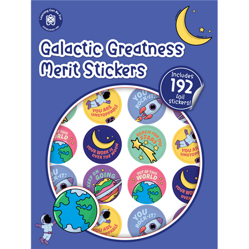 Galactic Greatness Merit Sticker Book